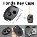 Honda 2 Button Key Shell Replacement Case for Accord Civic CRV Jazz Odyssey V528-HONDACCARKEYHOUSING-2HOLES-825765