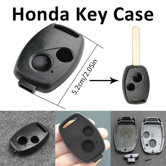 Honda 2 Button Key Shell Replacement Case for Accord Civic CRV Jazz Odyssey V528-HONDACCARKEYHOUSING-2HOLES-825765