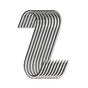 10PCS Steel S Meat Hooks for Beef Pork Lamb Roast Duck BBQ Grill Oven Hanging - S V528-HOOK-S-10PCS-210275
