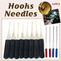 12PCS Kit Hand Lock Broken Key Extractor Removal Remover Hooks Needles Tool V528-HOOKSNEEDLES-12PCS-578128