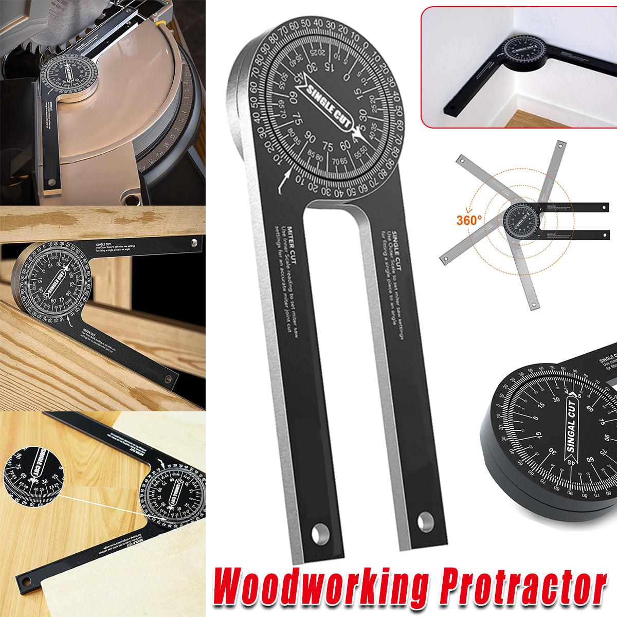 360 Degree Woodworking Protractor Angle Finder Positioning Tool Horizontal Gauge V528-HORIZONTAL-ANGLE-GAUGE-144131