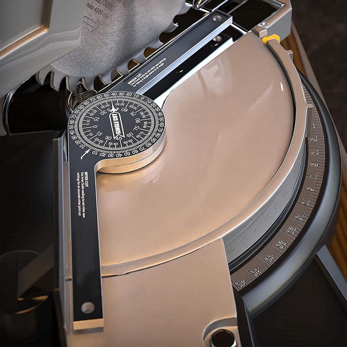 360 Degree Woodworking Protractor Angle Finder Positioning Tool Horizontal Gauge V528-HORIZONTAL-ANGLE-GAUGE-144131