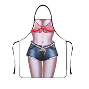 Funny Adult Men Women Novelty Aprons Party Game Cooking Kitchen BBQ Baking - Hot Pants Girl V528-HOTPANTSGIRL-67-483422