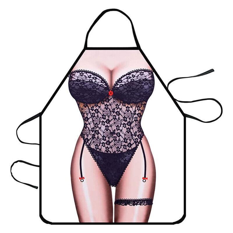 Funny Adult Men Women Novelty Aprons Party Game Cooking Kitchen BBQ Baking - Hot Pants Girl V528-HOTPANTSGIRL-67-483422