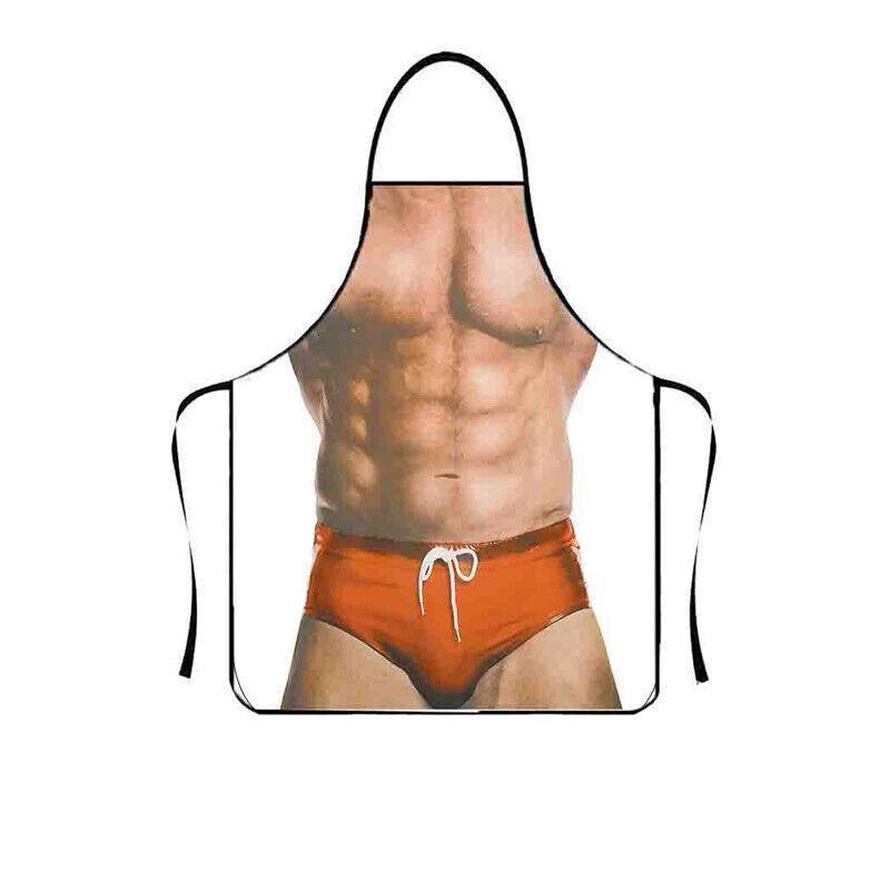 Funny Adult Men Women Novelty Aprons Party Game Cooking Kitchen BBQ Baking - Hot Pants Girl V528-HOTPANTSGIRL-67-483422