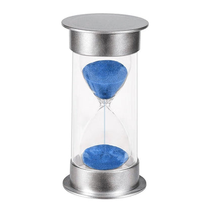 10/15/30 Minute Hourglass Timer Sand Timer for Home Office and Classroom Use - Sky Blue-10min V528-HOURGLASS-BLUE-10M-124878