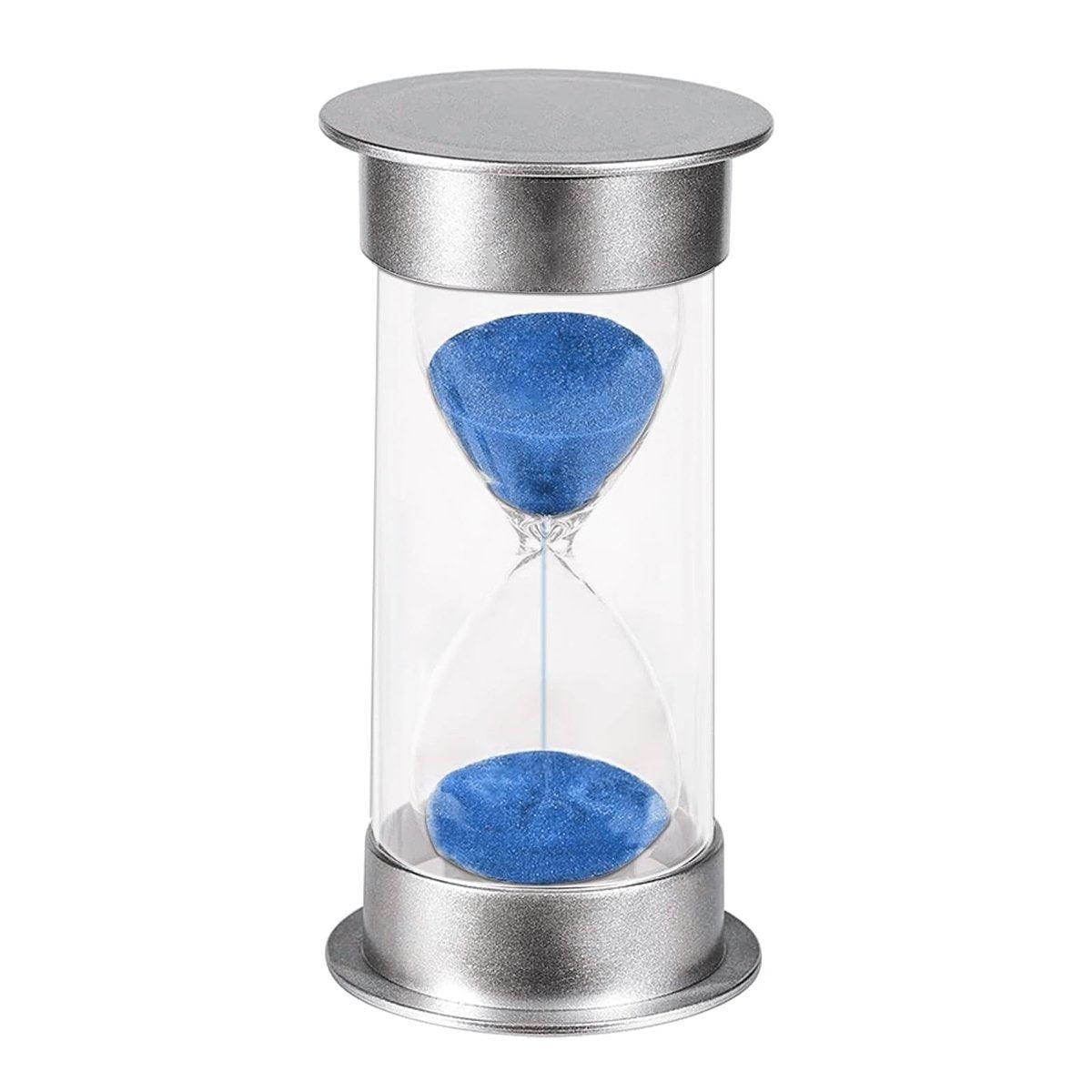 10/15/30 Minute Hourglass Timer Sand Timer for Home Office and Classroom Use - Sky Blue-15min V528-HOURGLASS-BLUE-15M-928475
