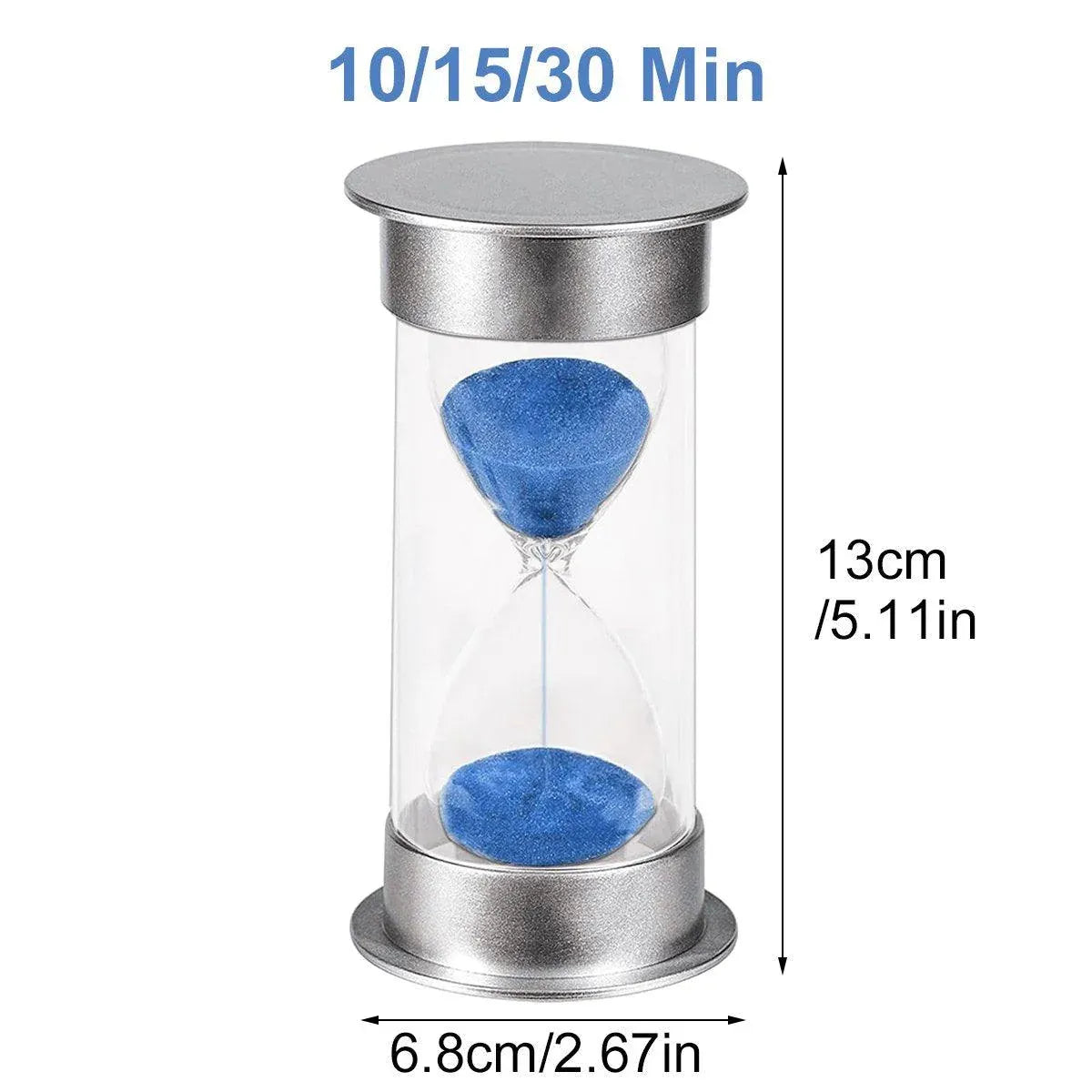 10/15/30 Minute Hourglass Timer Sand Timer for Home Office and Classroom Use - Orange-10min V528-HOURGLASS-ORANGE-10M-993300