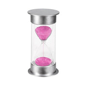 10/15/30 Minute Hourglass Timer Sand Timer for Home Office and Classroom Use - Pink-10min V528-HOURGLASS-PINK-10M-770409