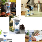 10/15/30 Minute Hourglass Timer Sand Timer for Home Office and Classroom Use - Yellow-10min V528-HOURGLASS-YELLOW-10M-908754