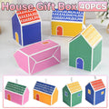 40PCS Colorful Small House Gift Boxes Candy Packing Party Favors Treat Box V528-HOUSE-BOX-40PCS-215961