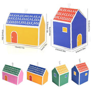 40PCS Colorful Small House Gift Boxes Candy Packing Party Favors Treat Box V528-HOUSE-BOX-40PCS-215961