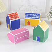 40PCS Colorful Small House Gift Boxes Candy Packing Party Favors Treat Box V528-HOUSE-BOX-40PCS-215961