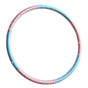 Detachable Weighted Hula Hoop Fitness Equipment for Home Exercise Use - Blue Pink V528-HULA-HOOP-BLUE-PINK-633612