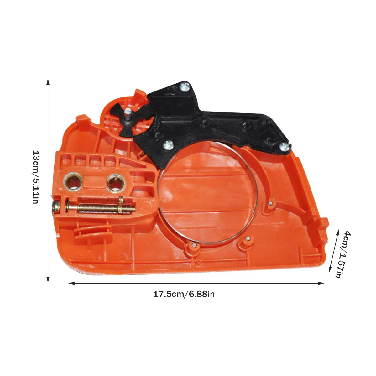 For Husqvarna 235E/236/240 Clutch Side Sprocket Cover Brake Chainsaw Parts L V528-HUSQVARNA-132516