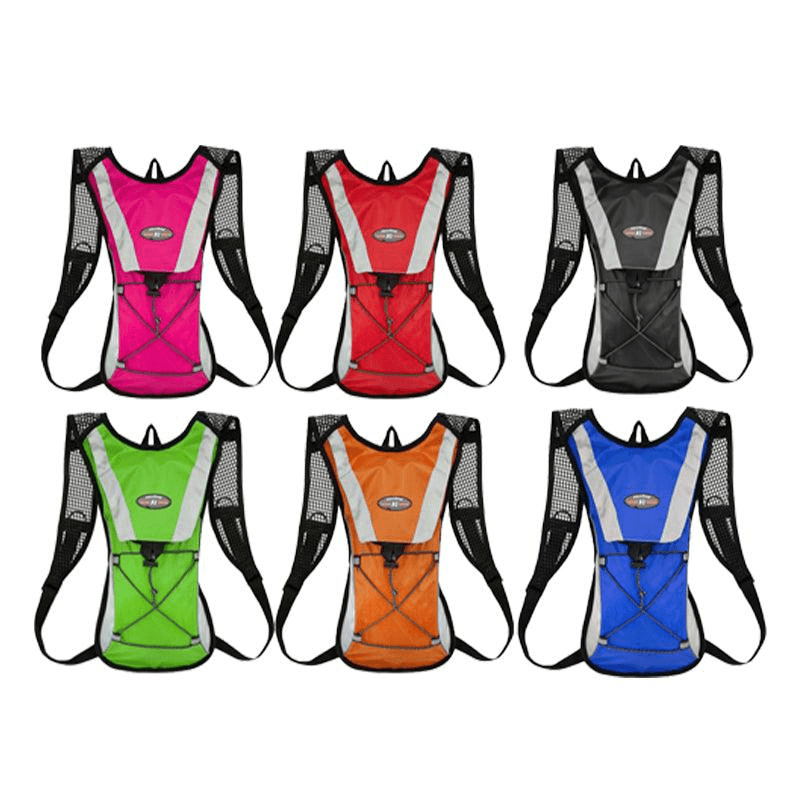 Hydration Pack Backpack Bag with 2L Water Bladder for Hiking Camping Cycling Running - Green V528-HYDRATIONPACK-GREEN-808656