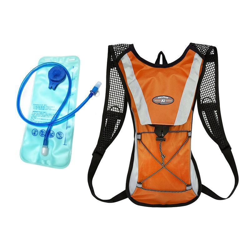 Hydration Pack Backpack Bag with 2L Water Bladder for Hiking Camping Cycling Running - Orange V528-HYDRATIONPACK-ORANGE-791302