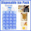 Disposable Ice Pack Bag 100PCS Water Injection Ice Cube Mold Tear Ice Grid V528-ICE-BAG-100PCS-24-925032