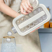 Portable Ice Hockey Pot Ice Cube Tray Water Bottle Clear Household Ice Maker V528-ICE-BALL-KETTLE-WHITE-797552