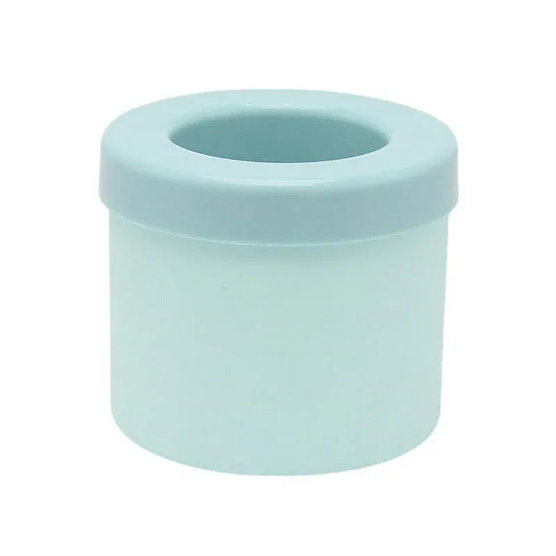 Silicone Ice Cube Tray Mould Ice Box Compartment Bucket for Easy Ice Making - Blue V528-ICE-BLUE-105205