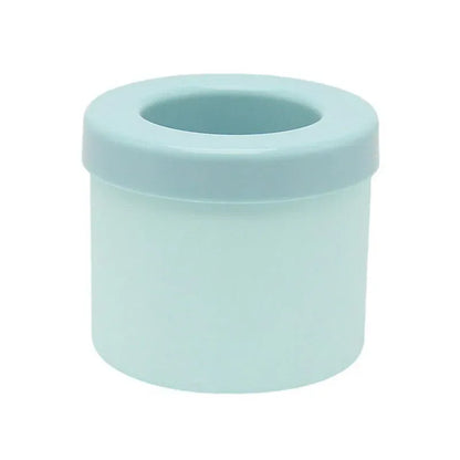 Silicone Ice Cube Tray Mould Ice Box Compartment Bucket for Easy Ice Making - Blue V528-ICE-BLUE-105205