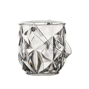 Acrylic Ice Bucket Transparent Champagne Cooler Home Bar Wine Chiller Bucket - Diamond V528-ICE-BUCKET-ZS-355369