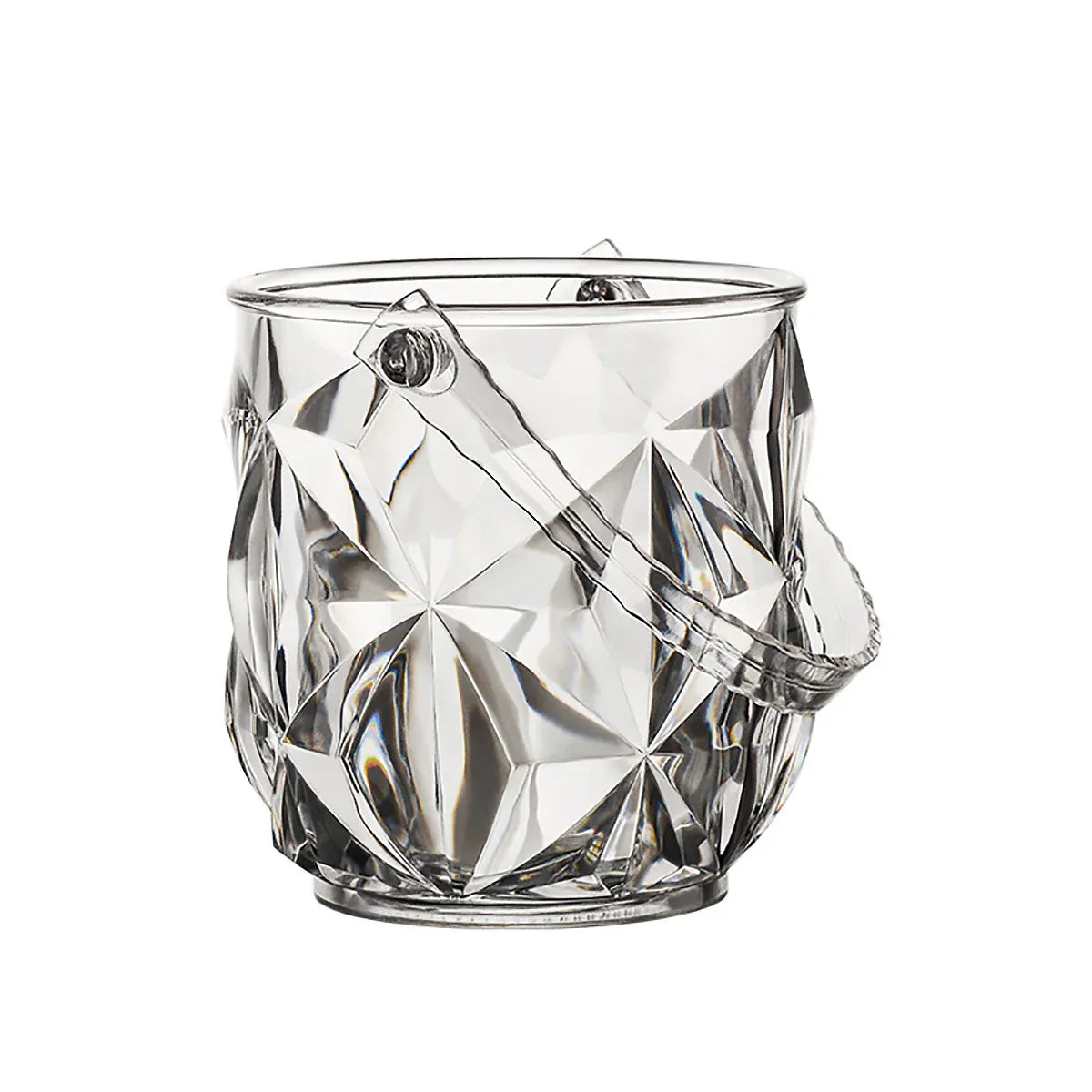 Acrylic Ice Bucket Transparent Champagne Cooler Home Bar Wine Chiller Bucket - Diamond V528-ICE-BUCKET-ZS-355369