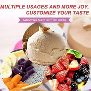 7Pc Set Colourful Ice Cream Cups and Bowls with Spoons Dessert Gift Set V528-ICE-CREAM-BOWL-7PCS-548776