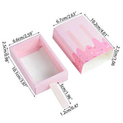 50PCS Creative Ice Cream Candy Gift Boxes Fruit Shaped Party Favor Packaging Box - Blue V528-ICE-CREAM-BOX-50PCS-BLUE-652354