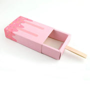 50PCS Creative Ice Cream Candy Gift Boxes Fruit Shaped Party Favor Packaging Box - Blue V528-ICE-CREAM-BOX-50PCS-BLUE-652354