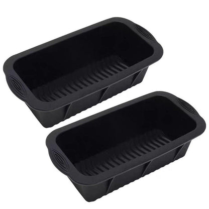 2PCS Reusable Silicone Ice Blocks Large Cube Tray for Drinks and Cocktails V528-ICE-TRAY-BLACK-2PCS-508019