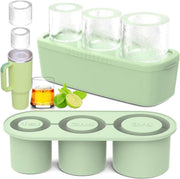 Silicone Ice Cube Tray for 20oz 30oz 40oz Tumbler Easy Release Reusable Mold - Green V528-ICE-TRAY-GREEN-666020