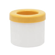 Silicone Ice Cube Tray Mould Ice Box Compartment Bucket for Easy Ice Making - Yellow V528-ICE-YELLOW-465055