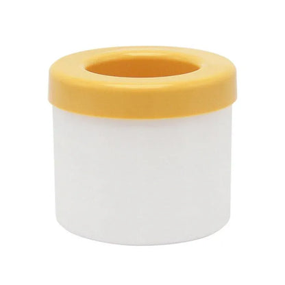 Silicone Ice Cube Tray Mould Ice Box Compartment Bucket for Easy Ice Making - Yellow V528-ICE-YELLOW-465055