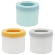 Silicone Ice Cube Tray Mould Ice Box Compartment Bucket for Easy Ice Making - Yellow V528-ICE-YELLOW-465055