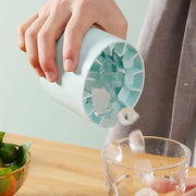 Silicone Ice Cube Tray Mould Ice Box Compartment Bucket for Easy Ice Making - Yellow V528-ICE-YELLOW-465055