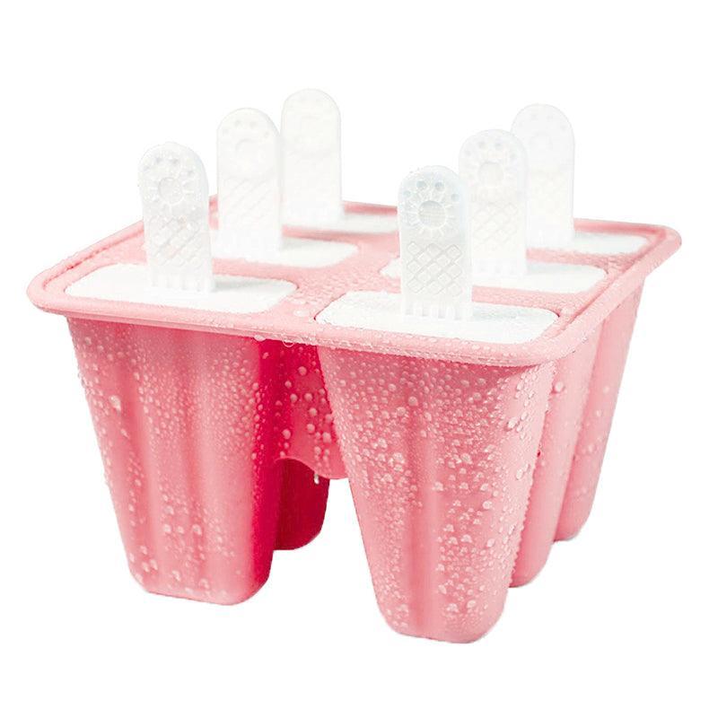 Silicone Ice Cream Mould Block Frozen Molds Icy Pole Jelly Popsicle - Green-6Grid V528-ICEMOLD-6GRID-GREEN-54905