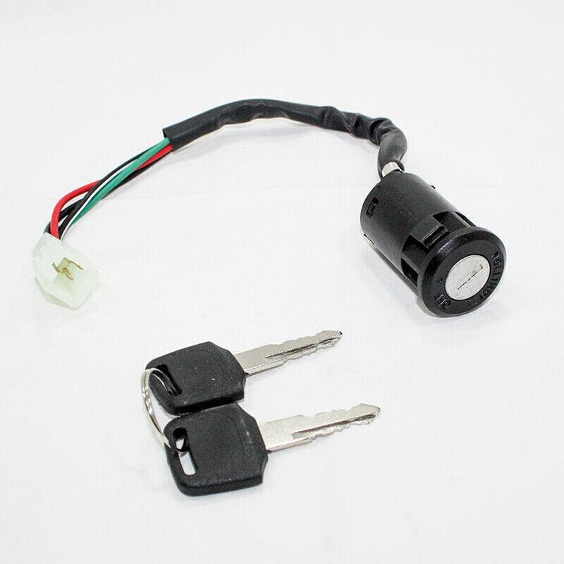 4 Wire Ignition Key Barrel Switch 50Cc 110Cc 125Cc 150Cc Pit Quad Dirt Bike Atv V528-IGNITIONKEY-33250