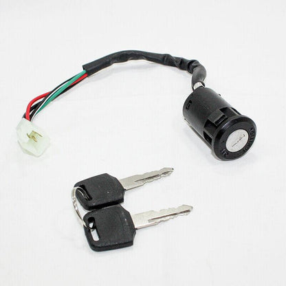 4 Wire Ignition Key Barrel Switch 50Cc 110Cc 125Cc 150Cc Pit Quad Dirt Bike Atv V528-IGNITIONKEY-33250