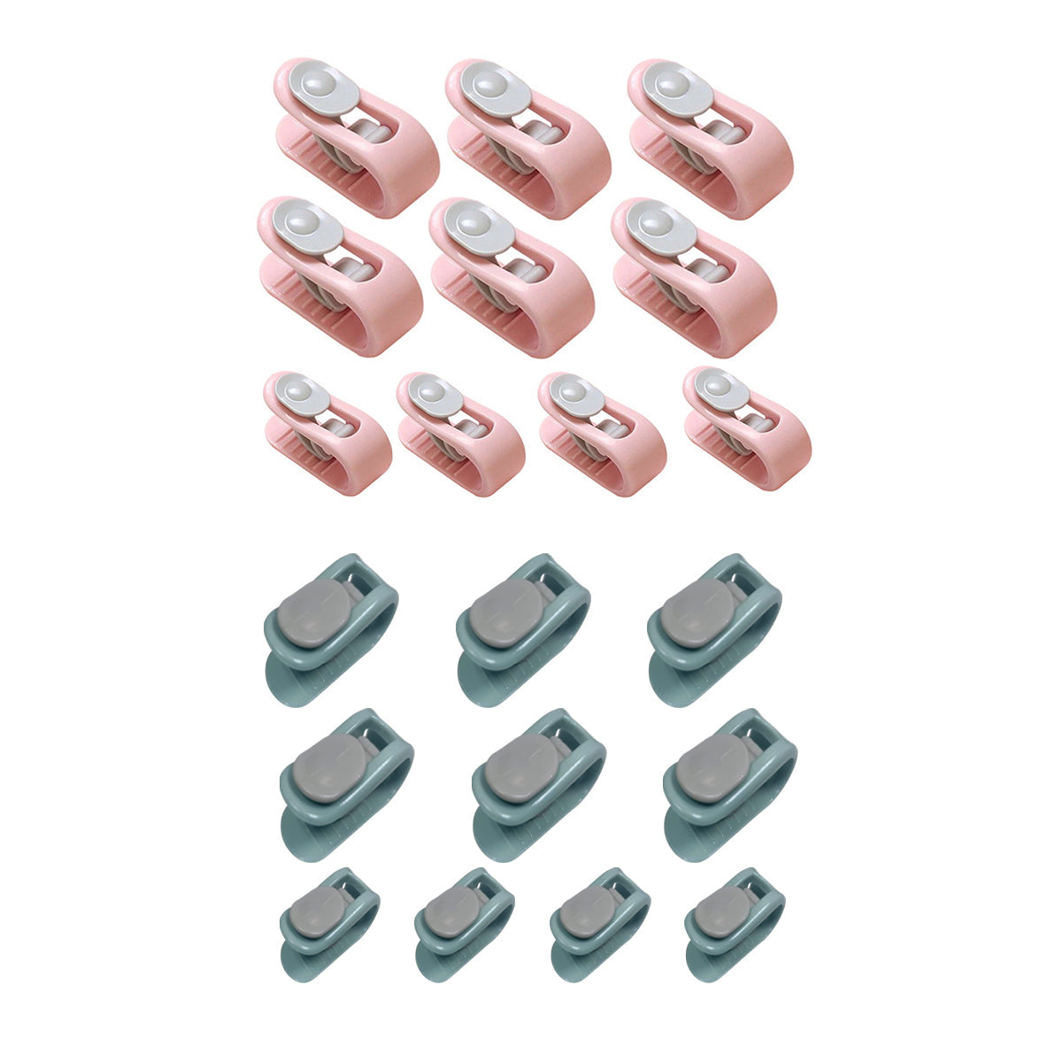 10/20pcs Quilt Retainer Cover Clips Invisible Needle-Free Thumb Buckle Bedding - Pink-10pcs V528-IMMOBILIZATION-PINK-10PCS-242257