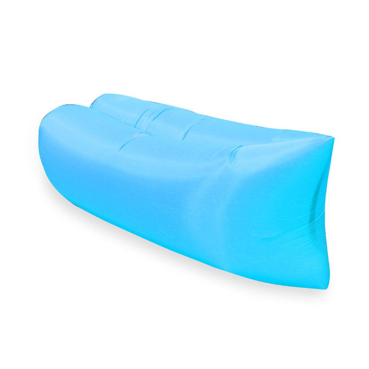 Fast Inflatable Lazy Lounge Air Sofa Bed Camping Beach Hangout Sleeping Bag - Green V528-INFLATABLE-SOFA-GREEN-118820