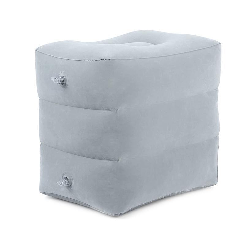 Inflatable Foot Rest Travel Air Pillow Cushion Office Home Leg Footrest Relax V528-INFLATABLEFOOT-493980