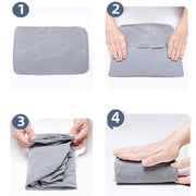 Inflatable Foot Rest Travel Air Pillow Cushion Office Home Leg Footrest Relax V528-INFLATABLEFOOT-493980