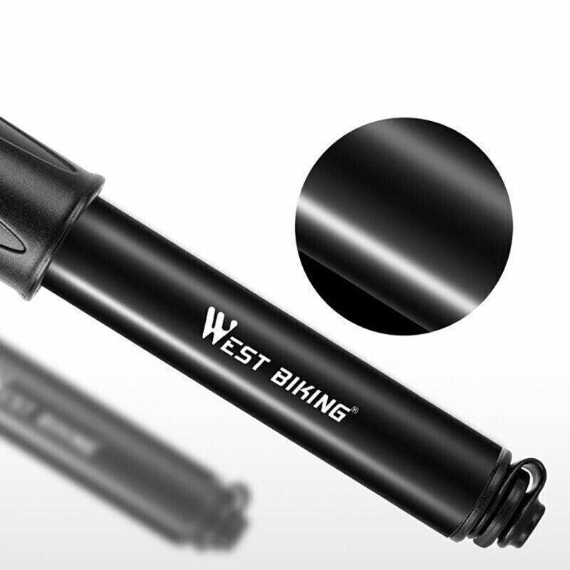 Aluminium Mini Bicycle Air Pump Bike Hand Ball Inflator Portable Cycling Tyre V528-INFLATOR-12578