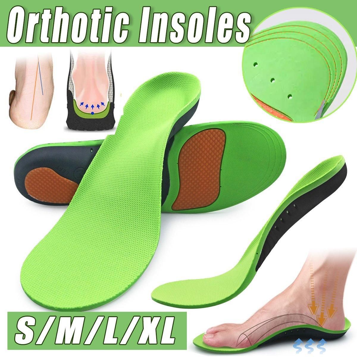 4 SizesOrthotic Insoles Arch Support for Flat Feet High Arches Plantar Fasciitis - L V528-INSOLES-L-128621