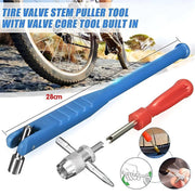 3Pcs Car Tyre Valve Stem Puller Base Quick Remover Tire Repair Installer Tool V528-INSTALLERTOOL-BLUE-314125