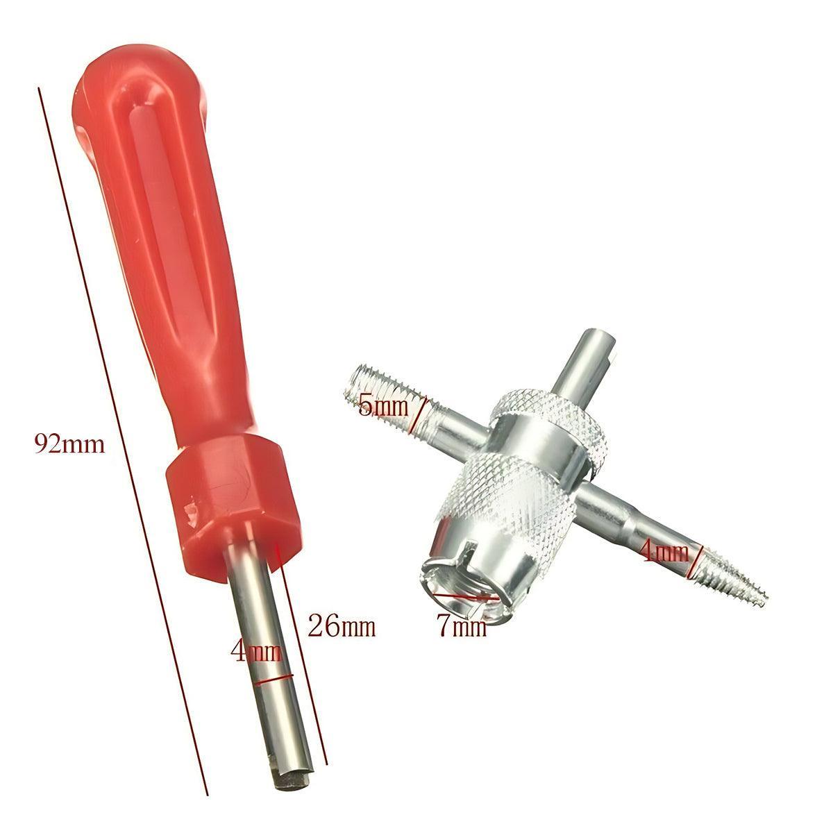 3Pcs Car Tyre Valve Stem Puller Base Quick Remover Tire Repair Installer Tool V528-INSTALLERTOOL-BLUE-314125