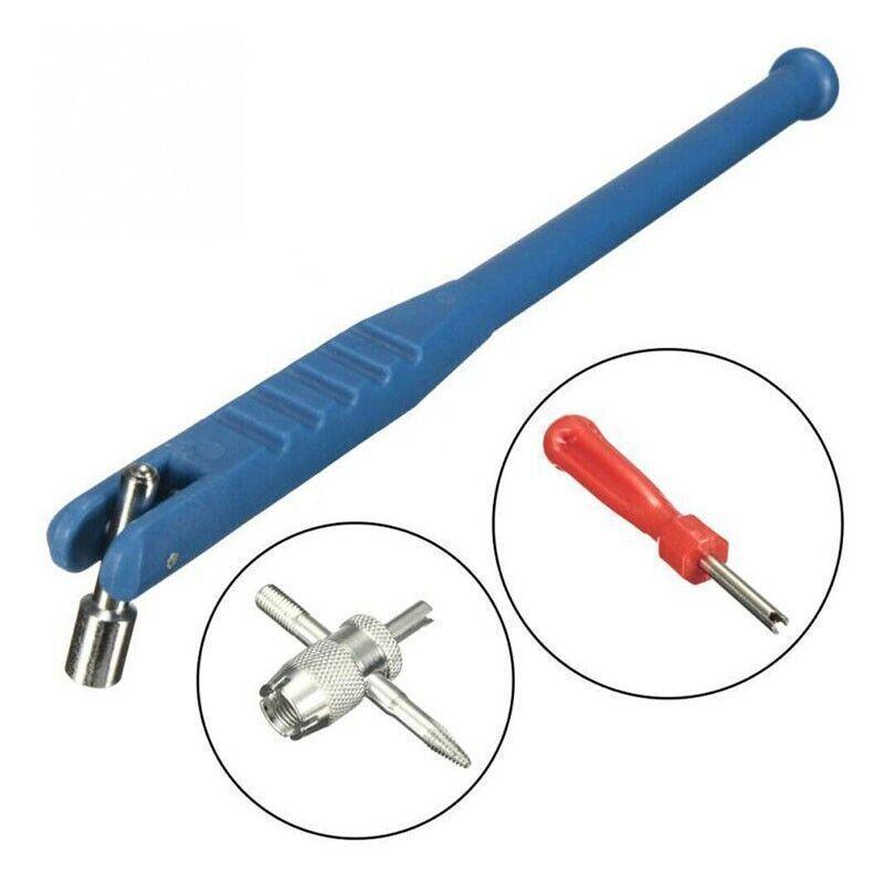 3Pcs Car Tyre Valve Stem Puller Base Quick Remover Tire Repair Installer Tool V528-INSTALLERTOOL-BLUE-314125