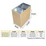 10pcs Insulated Carton Cold Chain Packaging Box Seafood Fresh Fruits Storage - 38.5x25x18.2cm V528-INSULATE-BOX-10PCS-582512