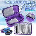 Insulin Pen Case Pouch Cooler Travel Diabetic Pocket Cooling Bag Mall - Black V528-INSULATEDBAG-BLACK-59500